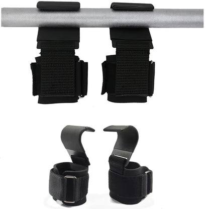 2/1 Pcs Portable Weight Glove Weight Lifting Hook Hand-Bar Wrist Straps Glove Weight Lifting Strength Training Gym Fitness Hook