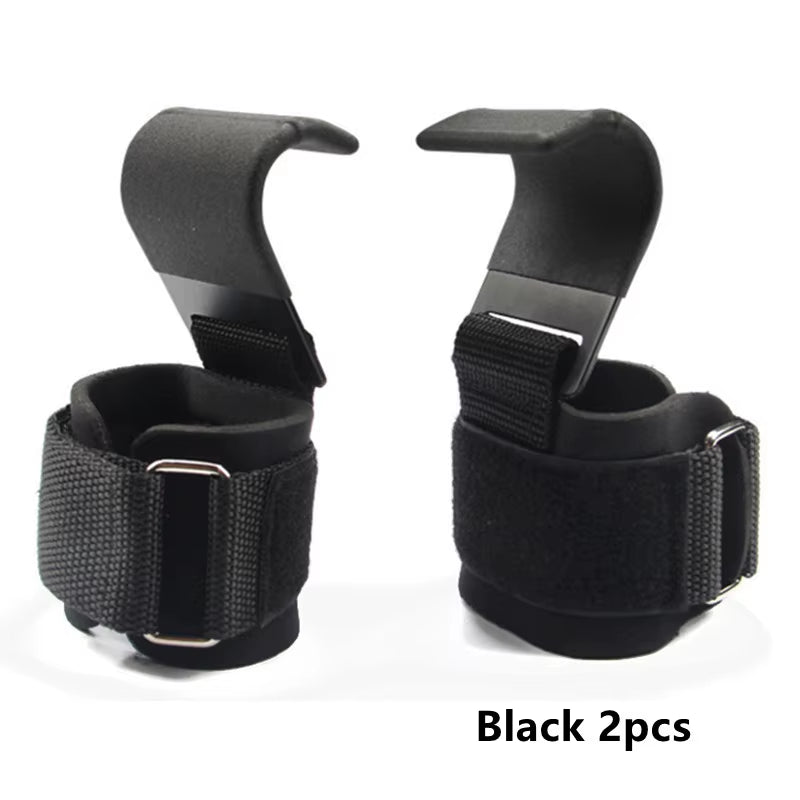 2/1 Pcs Portable Weight Glove Weight Lifting Hook Hand-Bar Wrist Straps Glove Weight Lifting Strength Training Gym Fitness Hook